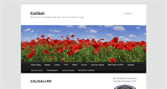 Desktop Screenshot of caligali.ro